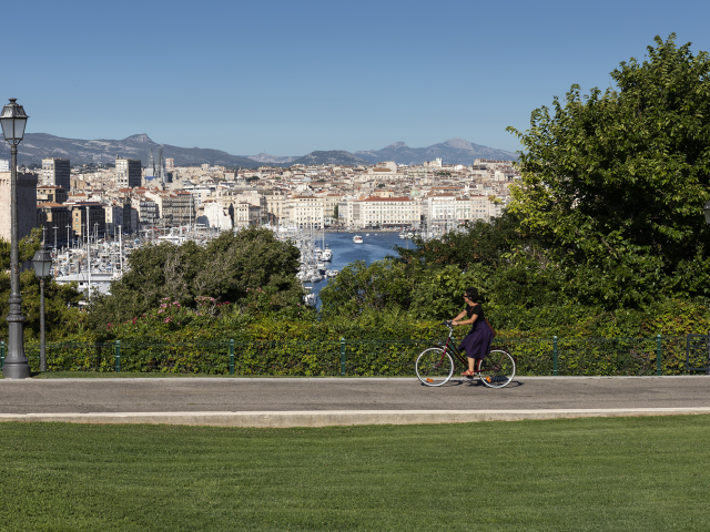 Vue depuis le palais du pharo