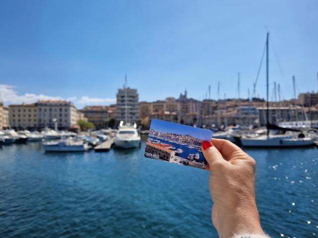 CityPass sur le bateau dans le vieux port
