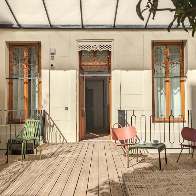 Photo Façade Cour Intérieur